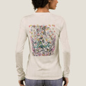 T-shirt En Tri-matière Chemise de mariée - Customisée (Verso)