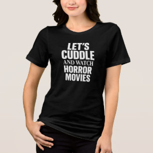 T-shirt En Tri-matière Chemise de nuit de film d'horreur câlin
