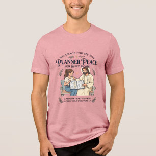 T-shirt En Tri-matière Chemise de planificateur de maman à domicile Jésus