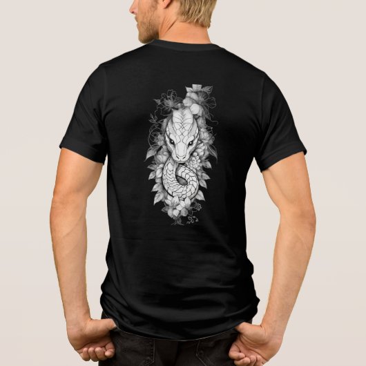 T-shirt En Tri-matière chemise de serpent (Verso)