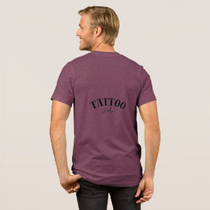 T-shirt En Tri-matière Chemise de Studio de Tatouage