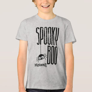 T-shirt En Tri-matière Chemise d'Halloween Éffrayant pour enfants personn