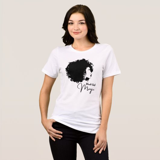 T-shirt En Tri-matière Chemise d'histoire noire pour les femmes afro (Recto plein)
