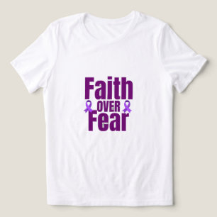 T-shirt En Tri-matière Chemise Faith Over Fear – Inspiration Chrétienne A