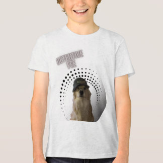 T-shirt En Tri-matière Chemise Fille Enfants Détective - La Canine