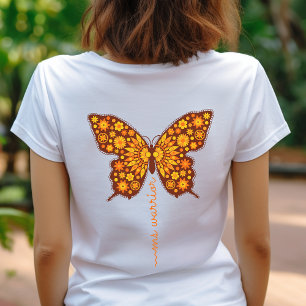 T-shirt En Tri-matière Chemise guerrière Sclérose en plaques, ruban orang