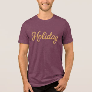 T-shirt En Tri-matière Chemise homme tri-mélange Bella+Canvas, Blanche, A
