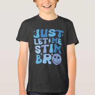 T-shirt En Tri-matière Chemise Juste Laissez-Moi Stim Frère Conscience