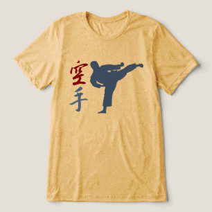 T-shirt En Tri-matière Chemise Karate Tri-Blend