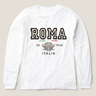 T-shirt En Tri-matière Chemise longue Roma Italia Est 753 BC pour femmes