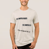 T-shirt En Tri-matière Chemise Mens "Swiped Out" (Recto)