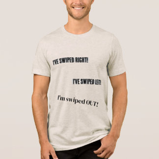 T-shirt En Tri-matière Chemise Mens "Swiped Out"