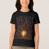 T-shirt En Tri-matière Chemise noir brillant (Recto)