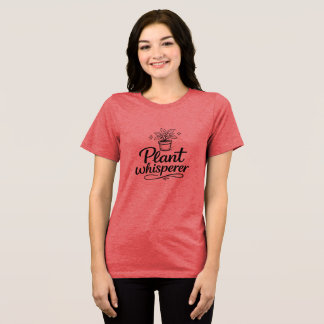 T-shirt En Tri-matière Chemise Plant Whisperer | Racines Heureuses