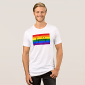 T-shirt En Tri-matière Chemise sans manches Rainbow Pride (Recto plein)