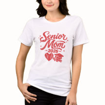 Chemise Senior Maman 2026 | Tee de remise de diplô