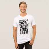 T-shirt En Tri-matière Chemise Stock 2025 (Recto plein)