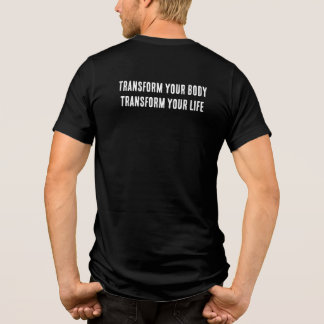 T-shirt En Tri-matière Chemise Tri-Blend Logo Signature de Coaching de Ru