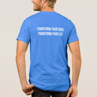 T-shirt En Tri-matière Chemise Tri-Blend Logo Signature de Coaching de Ru