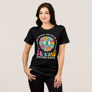 T-shirt En Tri-matière Chemise tri-mélange Sois Gentil