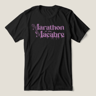 T-shirt En Tri-matière Chemise Unisex du logo MOTM24 - violet sur noir