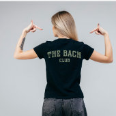T-shirt En Tri-matière Chemises de voyage Bach Club Bachelorette avec nom