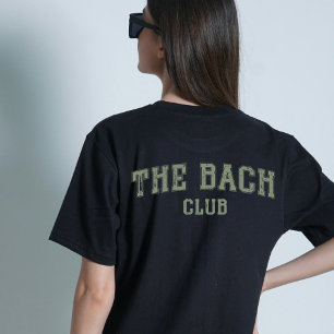 T-shirt En Tri-matière Chemises de voyage de Bachelorette du Bach Club av