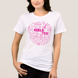 T-shirt En Tri-matière Chemises de voyage pour filles, moins chères que l