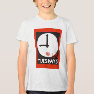 T-shirt En Tri-matière Chemises Kids Tuesdays LA pour enfants