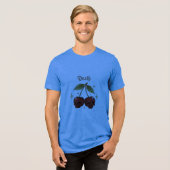 T-shirt En Tri-matière Cherry Skulls – Gothic Fruit Fusion (Recto plein)