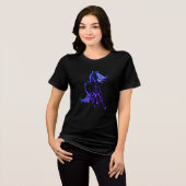 T-shirt En Tri-matière Cheval de course (Recto plein)