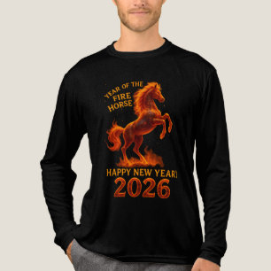 T-shirt En Tri-matière Cheval de Feu 2026 Année du Cheval de Feu