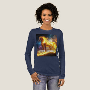 T-SHIRT  EN TRI-MATIÈRE CHEVAL DE FEU - 2026 - ZODIAQUE CHINOIS