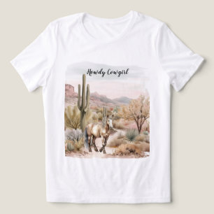 T-shirt En Tri-matière Cheval du cactus occidental