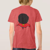 T-shirt En Tri-matière Chibi Superman à deux côtés (Verso)