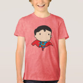 T-shirt En Tri-matière Chibi Superman à deux côtés (Recto)