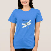 T-shirt En Tri-matière Chic Blue Dragonfly Dream (Recto)