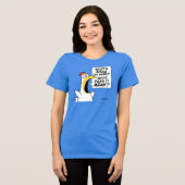 T-shirt En Tri-matière Chicken existentiel par Sandra Boynton (Recto plein)