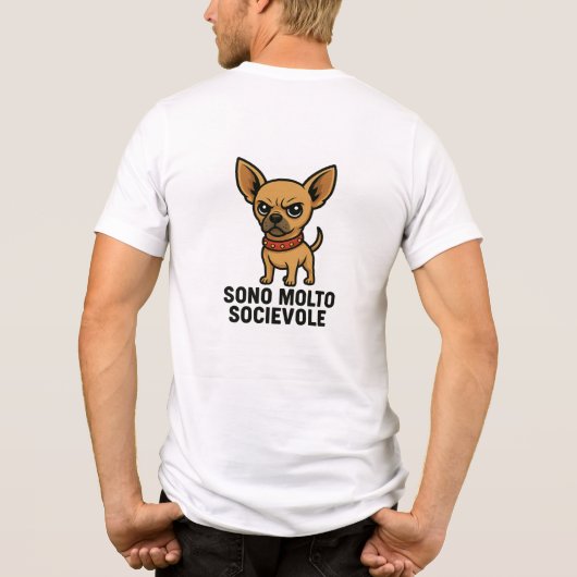 T-shirt En Tri-matière Chien (Verso)