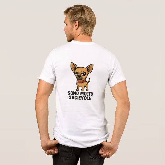 T-shirt En Tri-matière Chien (Verso intégral)
