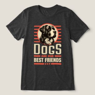T-shirt En Tri-matière Chiens meilleurs amis