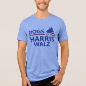 T-shirt En Tri-matière Chiens pour Harris Walz (Recto)