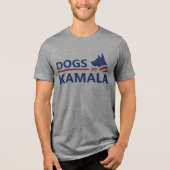 T-shirt En Tri-matière Chiens pour Kamala (Recto)