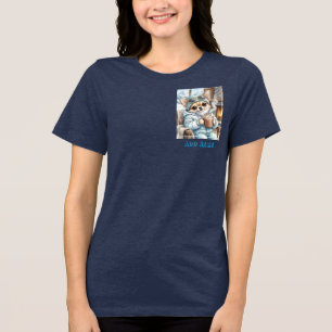 T-shirt En Tri-matière Chihuahua de vacances Après ski