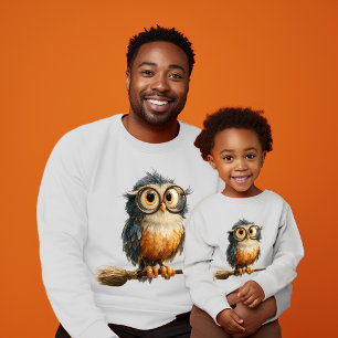 T-shirt En Tri-matière Chouette d'Halloween - Cadeau parfait