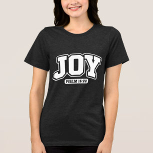 T-shirt En Tri-matière Christianisme personnalisé Jésus Foi Joie Chrétien