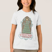 T-shirt En Tri-matière Christmas at HOGWARTS™ Cookie Graphic (Recto)