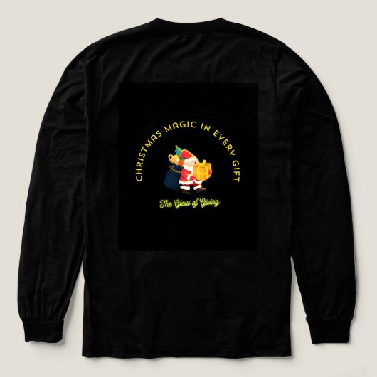 T-shirt En Tri-matière Christmas Magic in Every Gift (Motif verso)