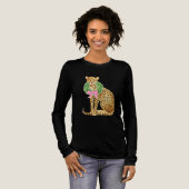 T-shirt En Tri-matière Christmas Wreath Leopard  (Recto complet)