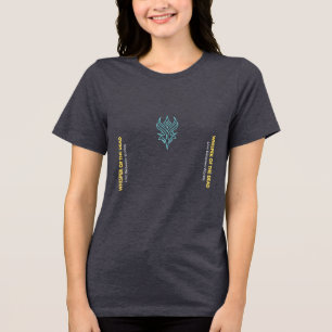T-shirt En Tri-matière "Chuchotement des morts" Tee gothique pour femmes